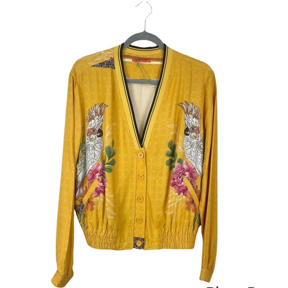 Spring Yellow Bomber Jacket - Picture 4 of 11